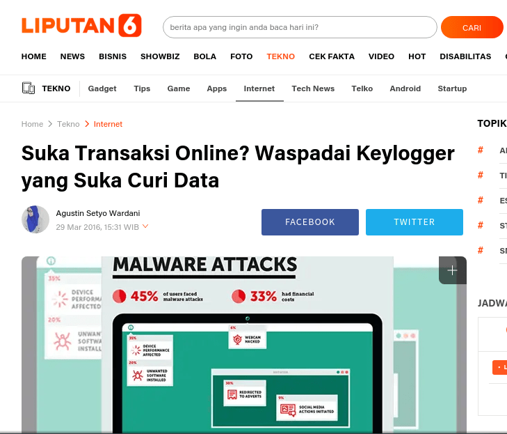 bahaya keylogger